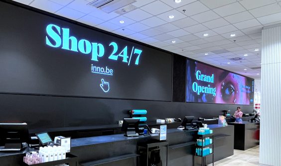 INNO takes shopping to the next level with indoor LED screens and Centoview CMS